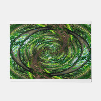 Tapete "FLOREST (pelo buraco do coelho)" 24" x porta de 3