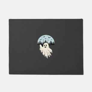 Tapete Floresta da Lua Fantasma de Halloween Design_1