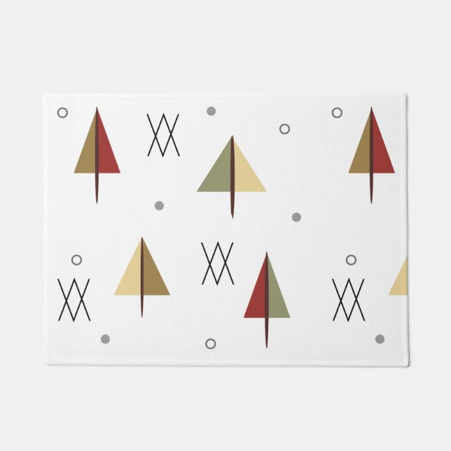 Tapete Floresta de Neve de meio século (Frente)