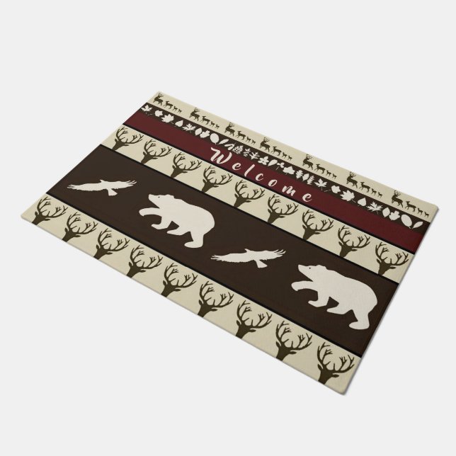 Tapete Florestas do outono (Inclinado)