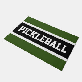 Tapete Florestas Negras Verdes de Diversão de PICKLEBALL