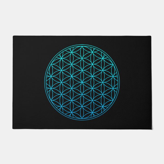 Tapete flower of life sacred geometry symbol ancient zen  (Frente)
