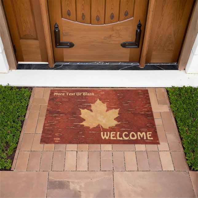 Tapete Folha de Maple no Latido de Birch Interior (Ar livre)