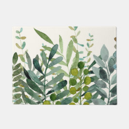 Tapete Folhas Botânicas De Cor De Jardim  