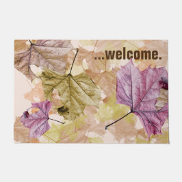 Tapete "folhas caídas", camuflagem de outono