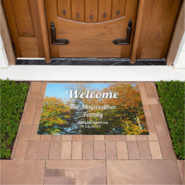 Tapete Folhas de outono e Céu Azul - Personalizado