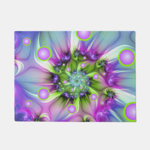 Tapete Formas espirais coloridas, redondas, forma Abstrat