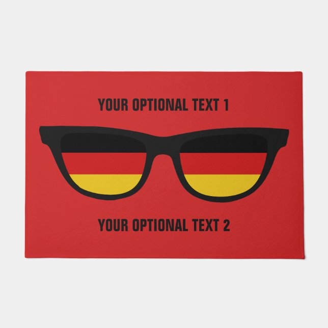 Tapete Formatos de porta personalizados alemães Shades (Frente)