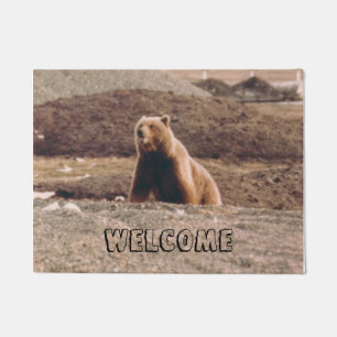 Tapete Foto da boa vinda do urso da tundra de Alaska