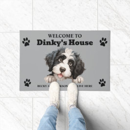 Tapete Foto de Cachorro-Vaqueiro Português