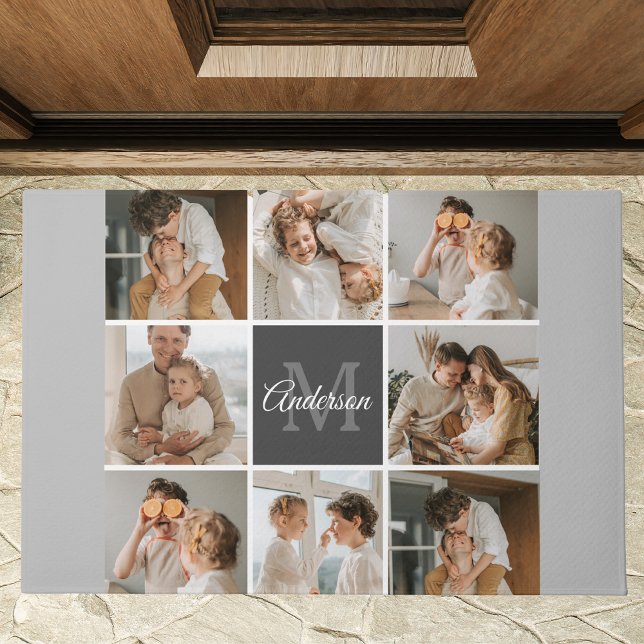 Tapete Foto de Colagem da Família Moderna e Presente Pers (Criador carregado)