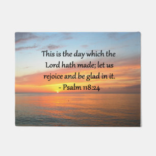 TAPETE FOTO DE SUNRISE DE ABANDONO PSALM 118:24