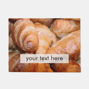 Tapete Fotografia clássica de croissant francês delicio