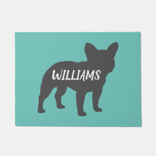 Tapete Francês Bulldog Silhouette Personalizado Francês