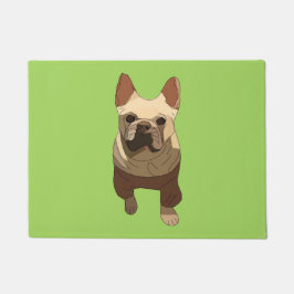 Tapete French Bulldog, Lime Green