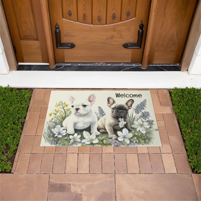 Tapete Frenchie Puppies (Ar livre)