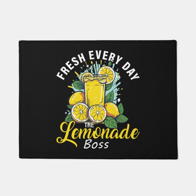 Tapete Fresco Todos os Dias O Chefe da Limonada (Frente)