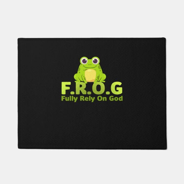 Tapete FROG funny definition fully rely on god (Frente)