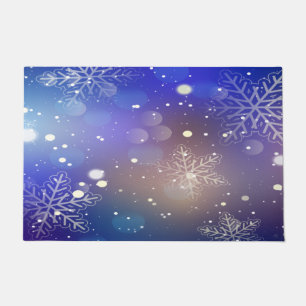 Tapete Fundo brilhante do floco de neve do Natal