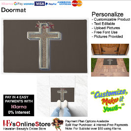 Tapete Fundo da Matriz Cruzada com Fundo Marrom