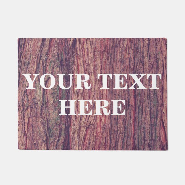 Tapete Fundo Personalizado de Madeira de Bambu (Frente)