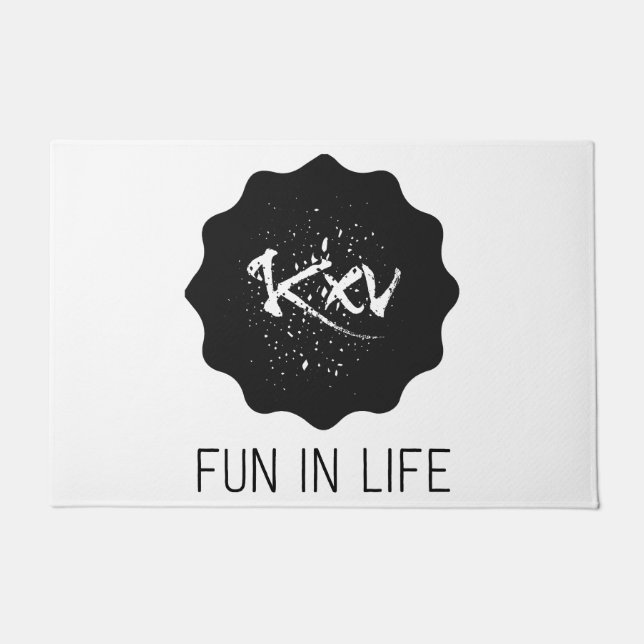 Tapete Fußmatte Fun in Life  (Frente)