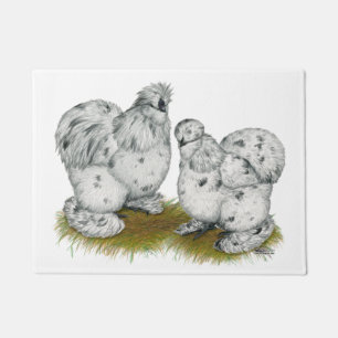Tapete Galinhas pequenas do respingo de Silkie