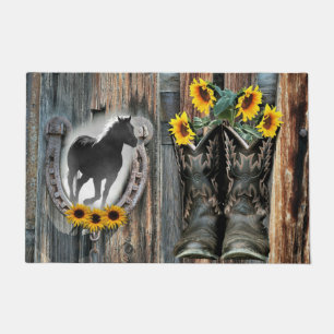 Tapete Galoping Horse Cowboy Boots Fogões