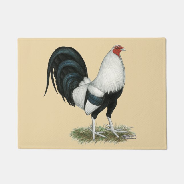 Tapete Gamecock prateado (Frente)