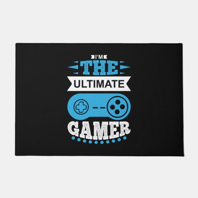 Tapete Gamer Gift I Am The Ultimate Gamer (Frente)