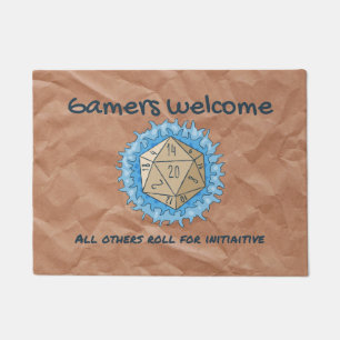 Tapete Gamers bem-vindos