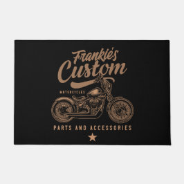 Tapete Garagem personalizada de motocicleta personalizada
