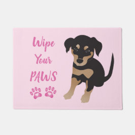 Tapete Garota, Limpe Suas Peças Cuja Patilha É Rosa