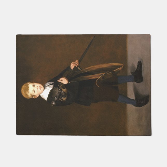 Tapete Garoto Carregando Espada (por Edouard Manet) (Frente)