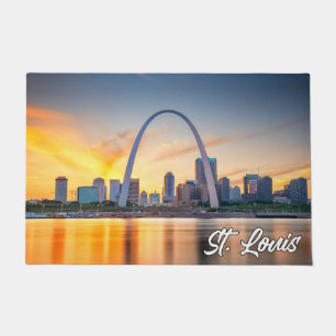 Tapete Gateway Arch, Rua Louis, Missouri, EUA