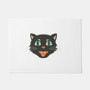Tapete Gato de Halloween Vintage