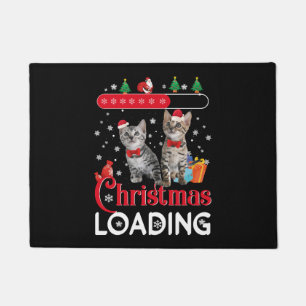 Tapete Gato de Natal Feio e Divertido