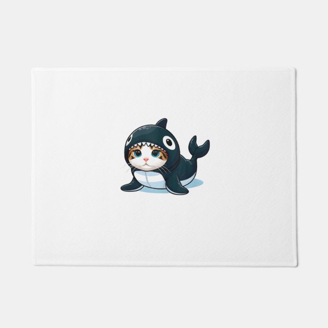 Tapete Gato no Figurino de Orca (Frente)
