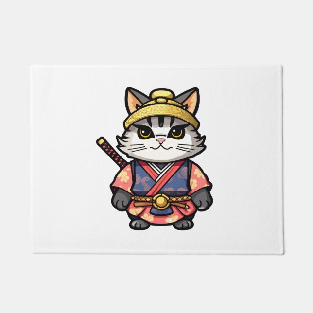 Tapete gato Samurai #13 (Frente)