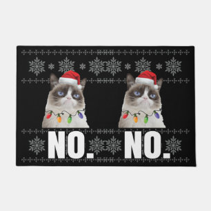 Tapete Gato Sem Grumpy Xmas Gatos Sem presentes de Natal