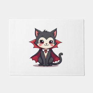 Tapete Gato Vampiro � Camiseta de Pet Fofa de Halloween