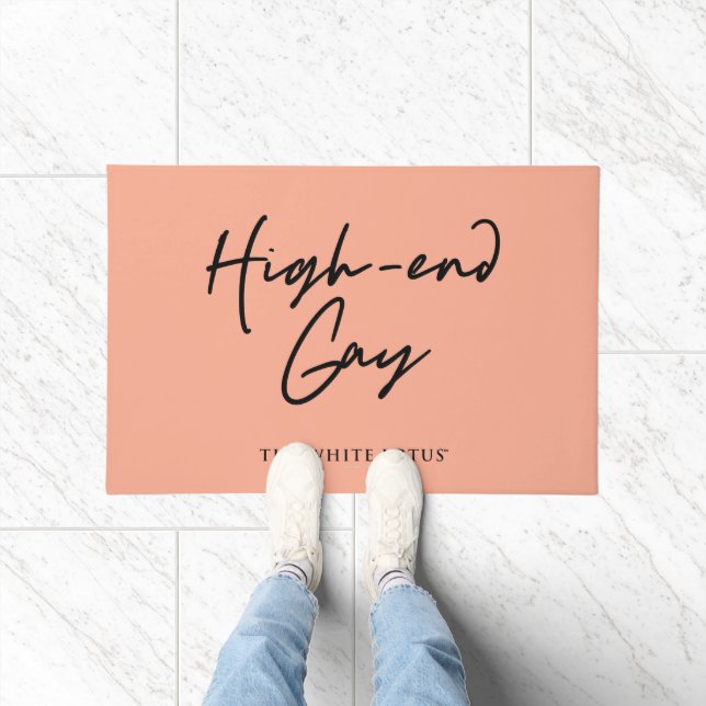 Tapete Gay high-end - O Lotus Branco (Interior)