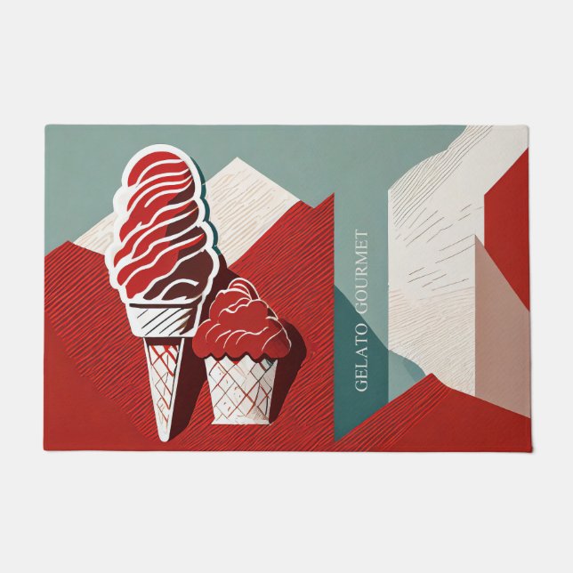 Tapete Gelato Gourmet Doormat (Frente)