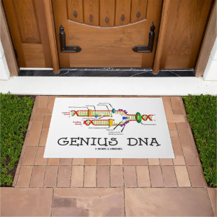 Tapete Genius DNA Biologia Molecular Humor