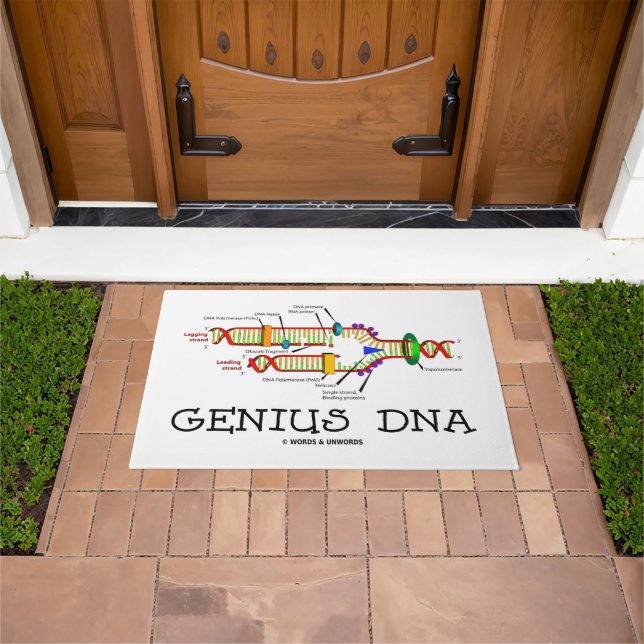 Tapete Genius DNA Biologia Molecular Humor (Ar livre)