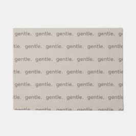 Tapete Gentle Repeated Word Pattern Cozy, Calm & Soft 