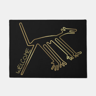 Tapete Geoglyph Arte Tribal ou Animais Antigos