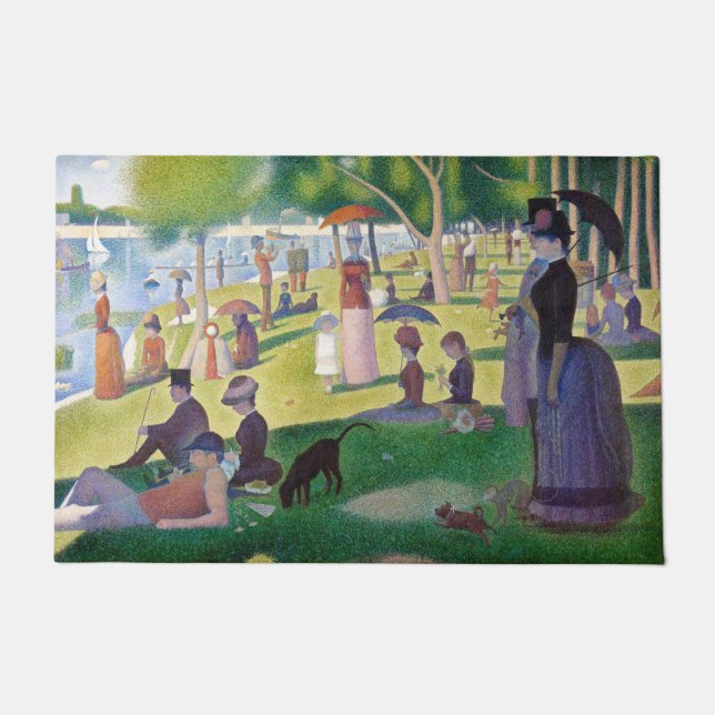 Tapete Georges Seurat - Domingo em La Grande Jatte (Frente)