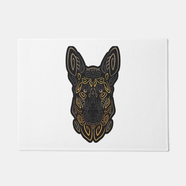 Tapete German shepherd Design german shepherd Dog O (Frente)