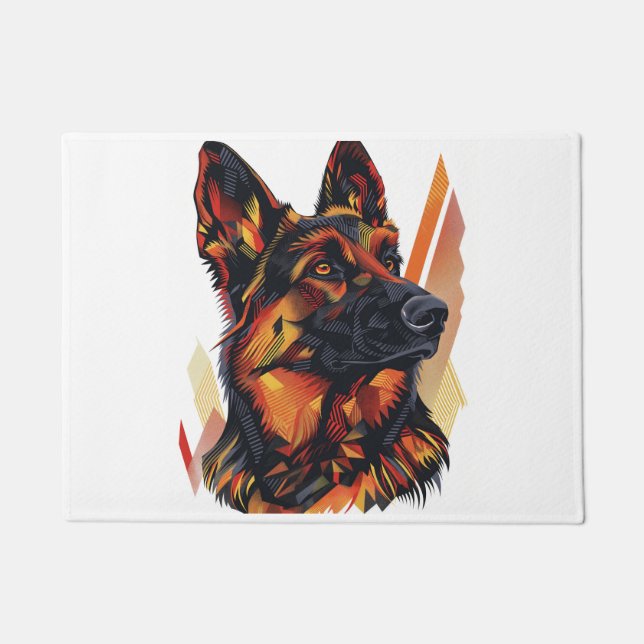 Tapete German shepherd Elegance e Canine Grace (Frente)